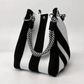 Knitted Large-Capacity Handheld Tote Mini Square Bag