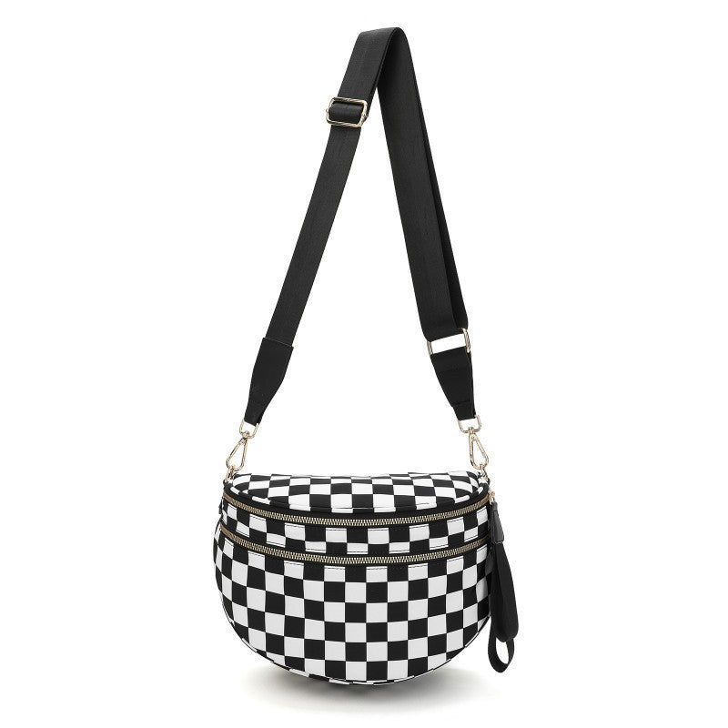 Crossbody Zipper Removal Strap Sling Bum Bag