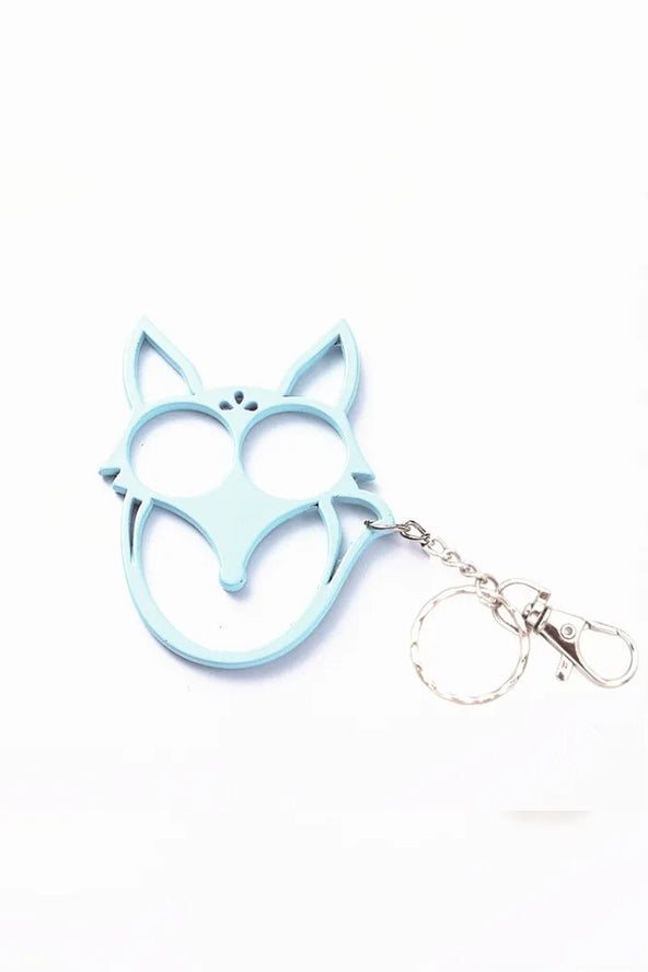 Fox Head Women Self Defense Safety Keychain